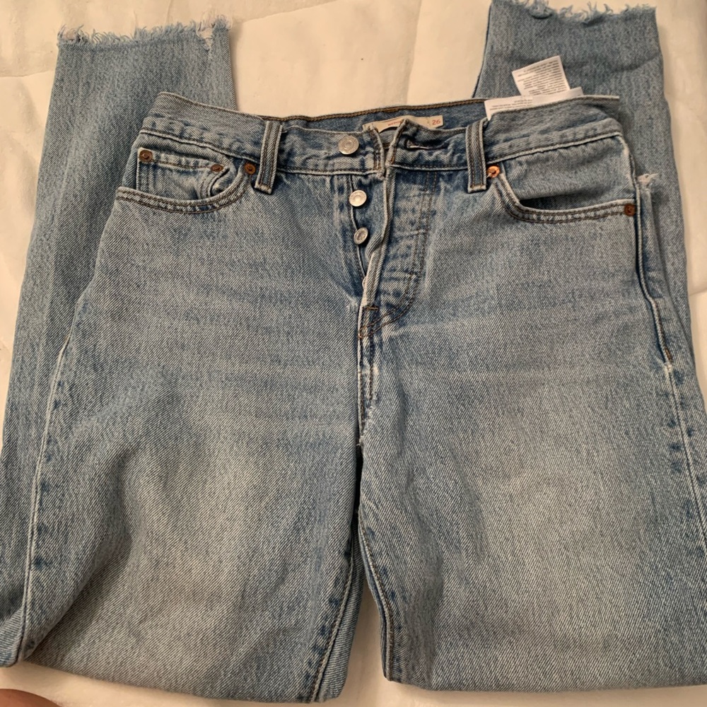 Levi’s Wedgie Denim Straight Leg Jeans